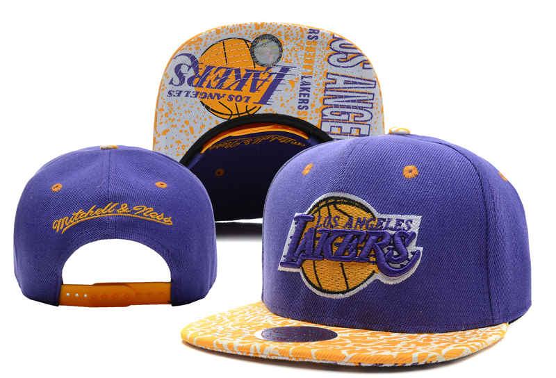 NBA Los Angeles Lakers MN Snapback Hat #71